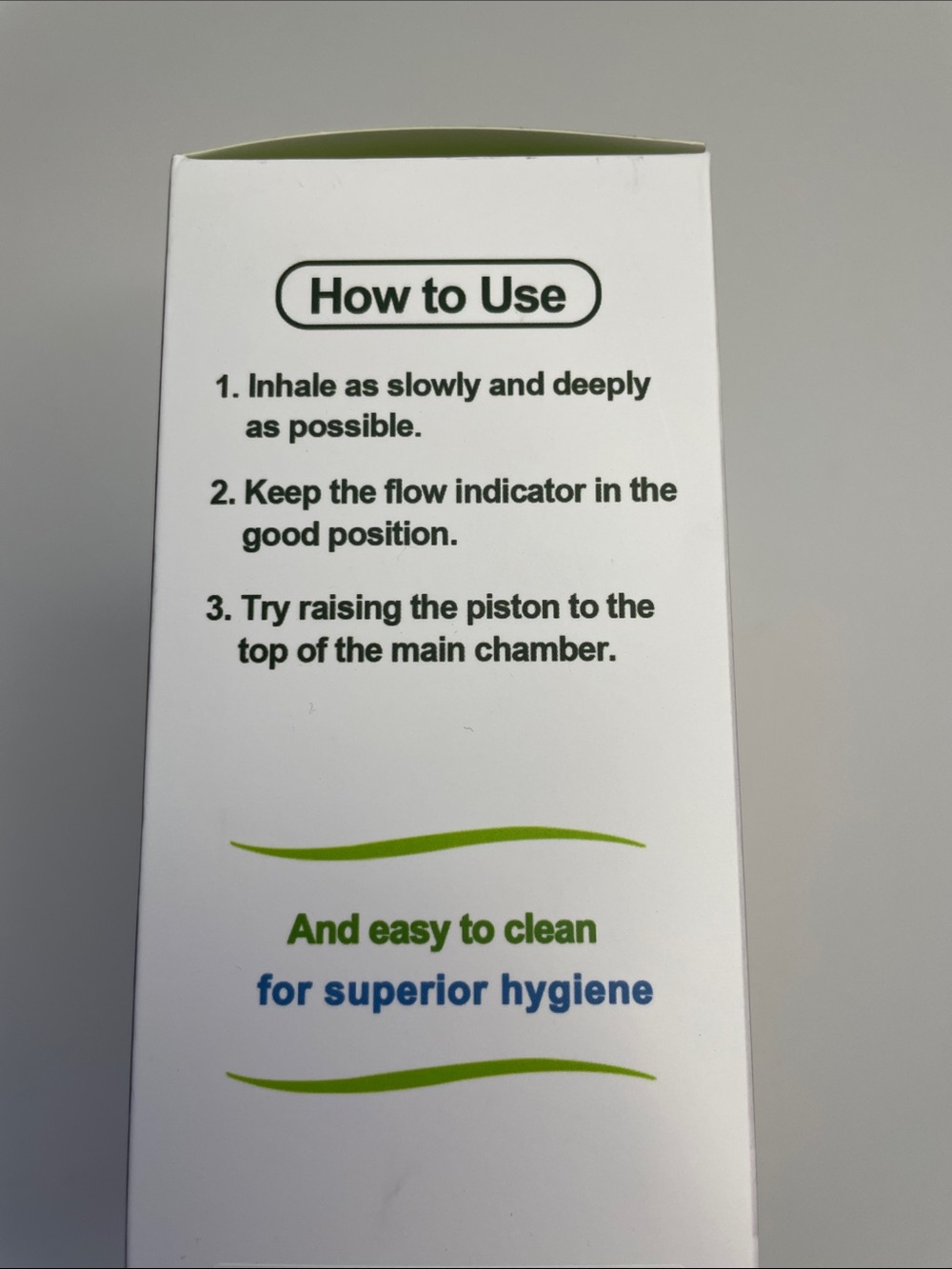NIB Incentive Spirometer Lung Exerciser. - Picture 3 of 3